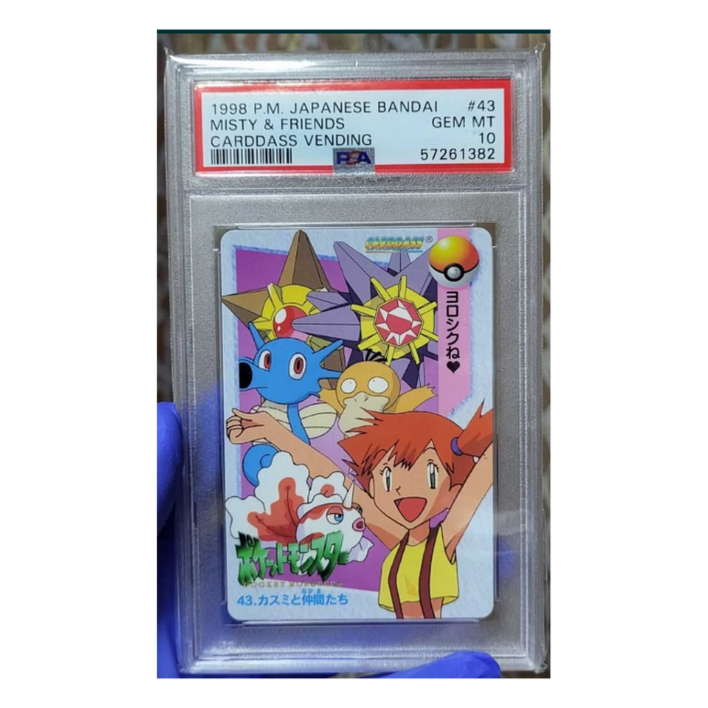 Cartonas PSA 10 GEM MINT – “Misty & Friends” #43 (1998)