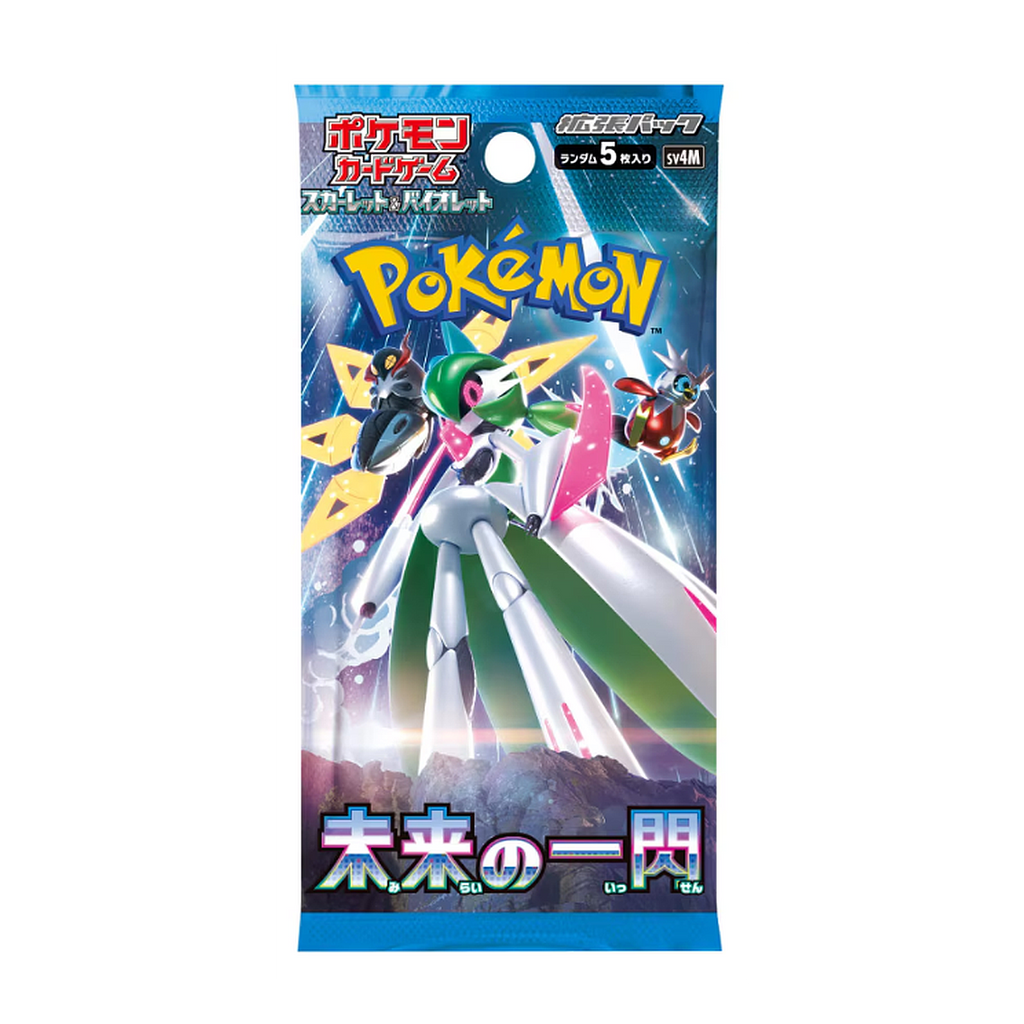 Pachet 5 Cartonase Pokemon Future Flash (SV4M, Import Japonia)