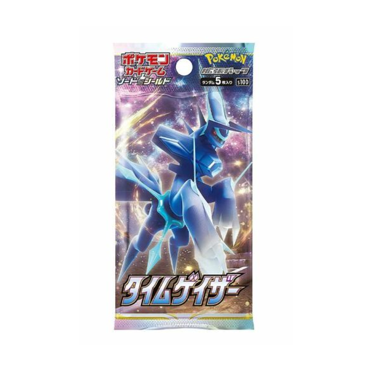 Pachet 5 Cartonase Pokemon Time Gazer (S10D, Import Japonia)