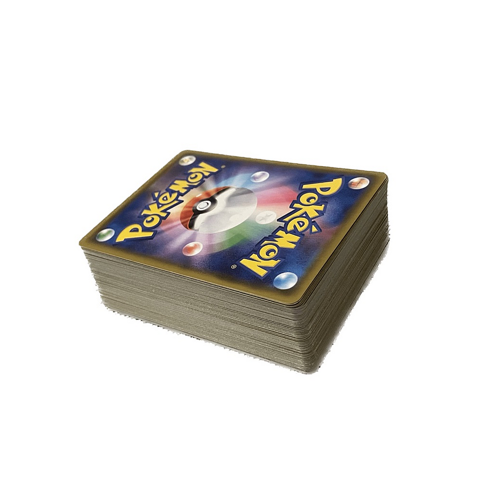 Set 100 Cartonase Pokemon fara dubluri — Import Japonia