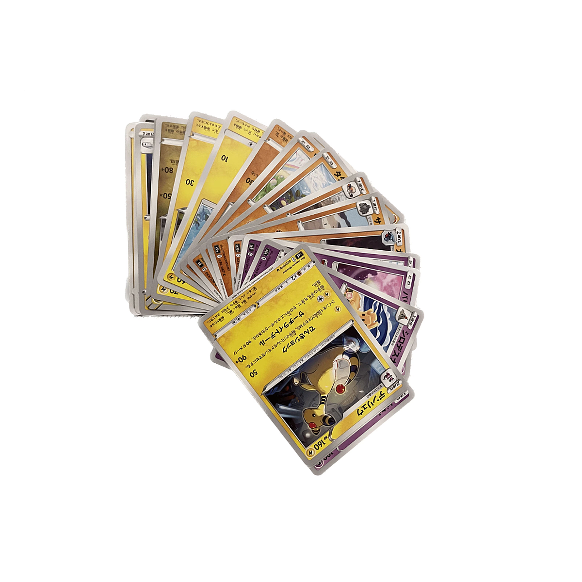 Set 100 Cartonase Pokemon fara dubluri — Import Japonia