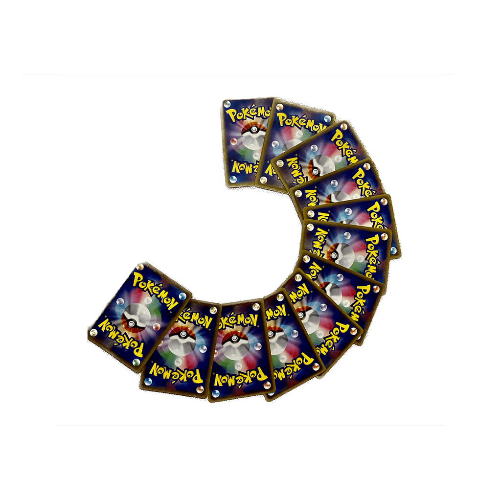 Set 100 Cartonase Pokemon fara dubluri — Import Japonia