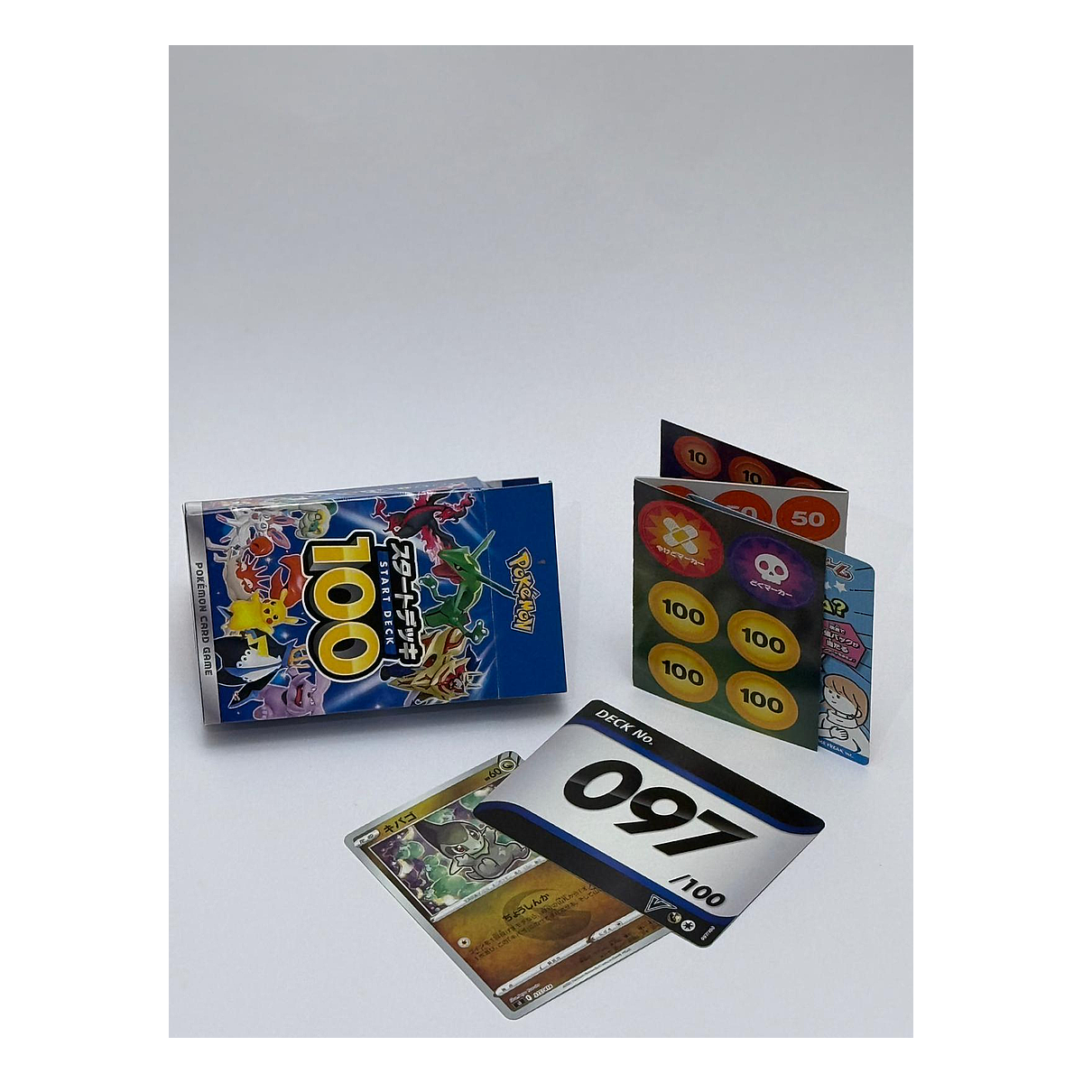 Start Deck 100 Pokemon (Import Japonia) – 60 cartonase preconstruit